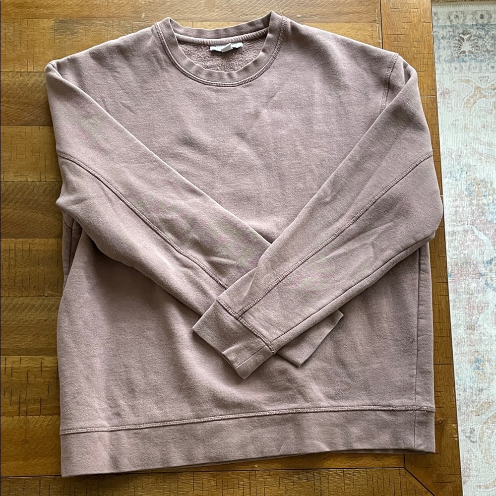 Topshop Dusty Pink Crewneck Sweater- UK M, US 8-10